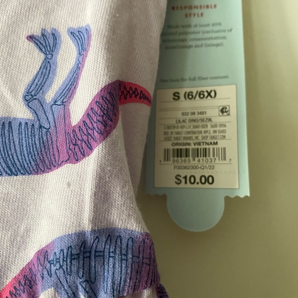 🎀 4/$25 Cat & Jack Jersey Dino Dress - Picture 2 of 6